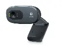 Logitech Webcam C270, 3MP, 1280 x 720 Pixeles, SB 2.0, Negro SKU: 960-000947